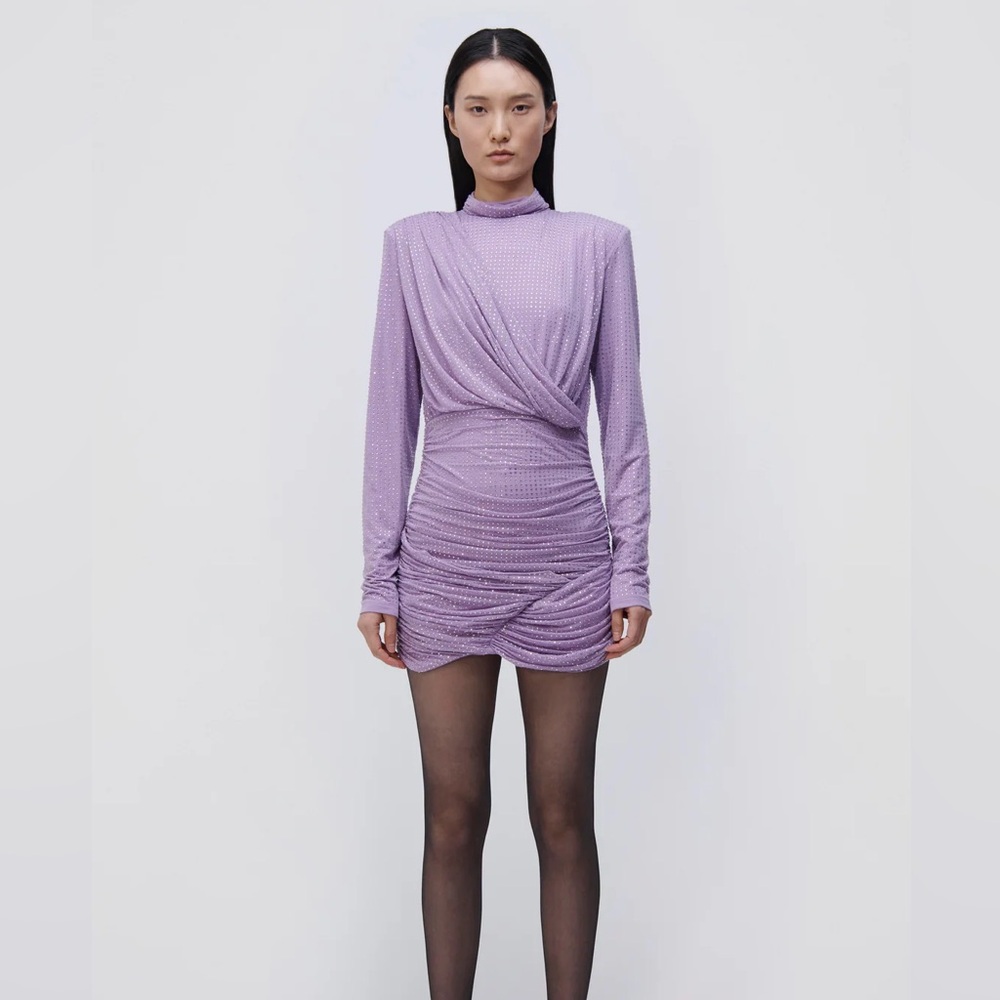 Simkhai Abrah ruched mini dress